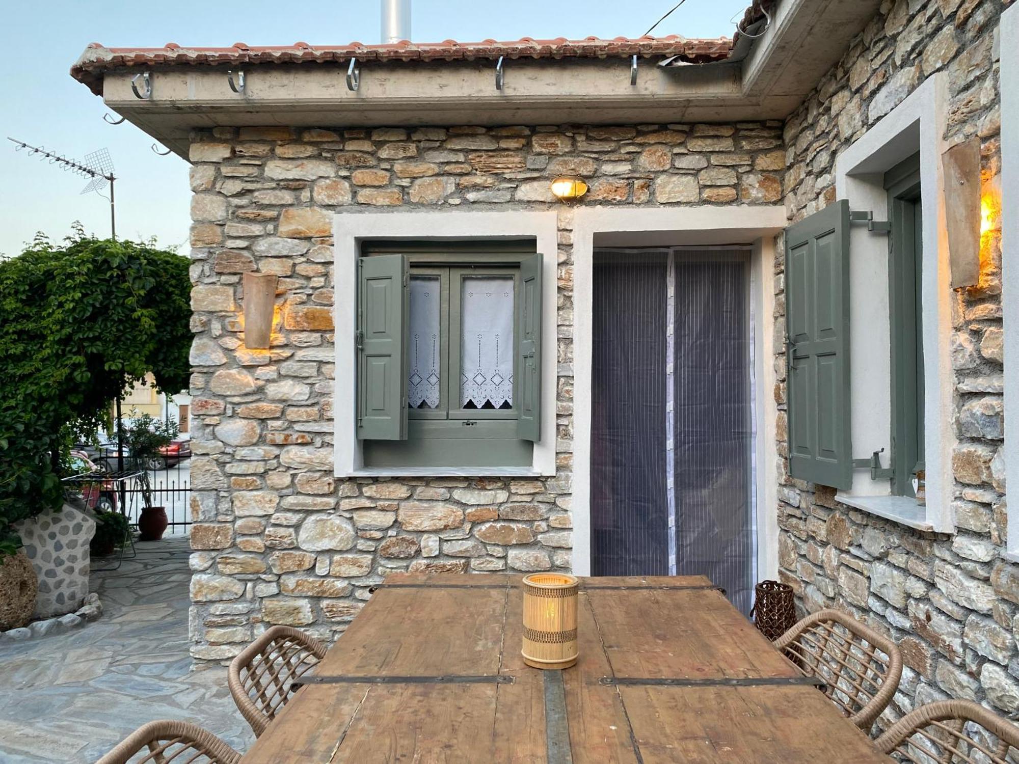 Villa Oneiropetra Luxury House Argalasti Esterno foto