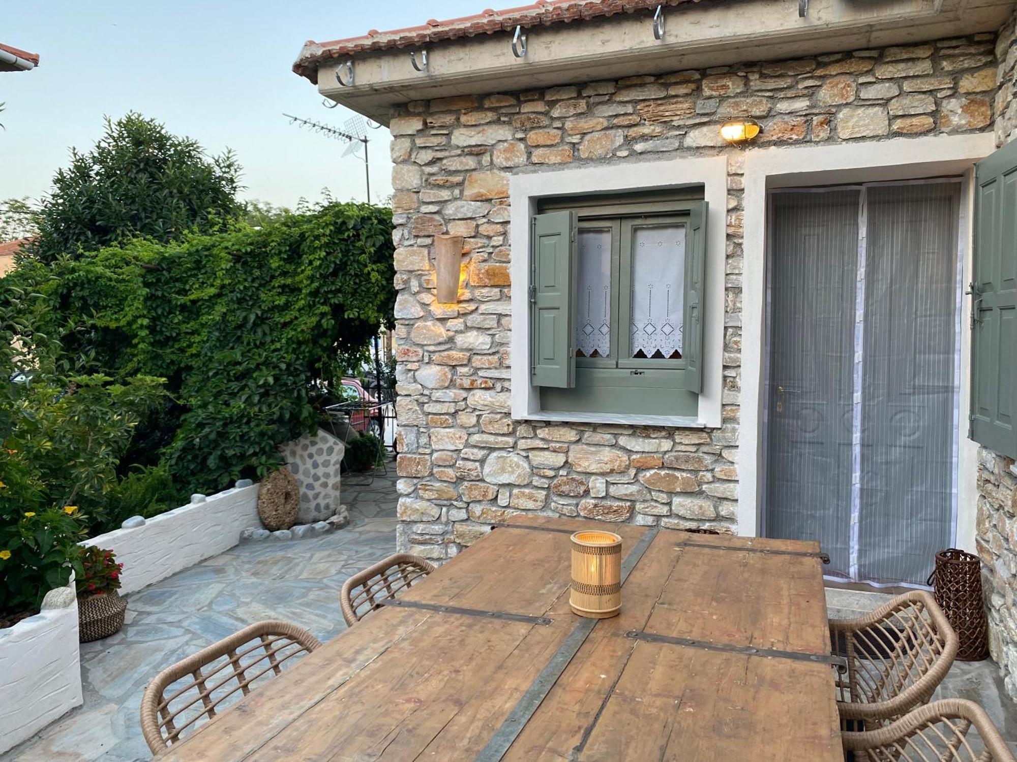 Villa Oneiropetra Luxury House Argalasti Esterno foto