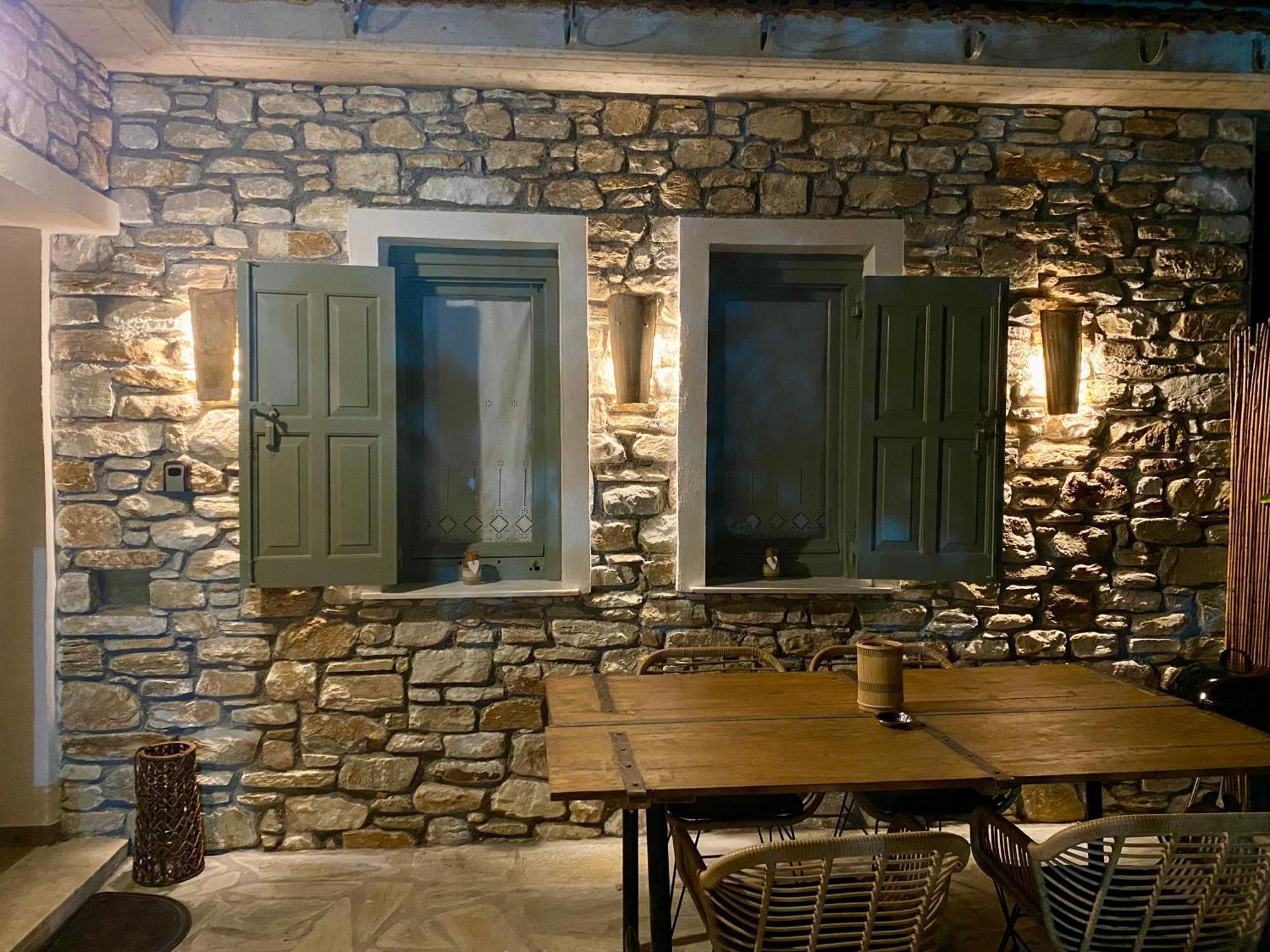 Villa Oneiropetra Luxury House Argalasti Esterno foto